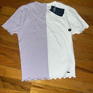 NWT Hollister Lettuce Edge Short Sleeve T-Shirt